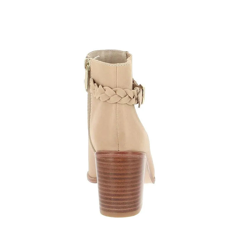 Nude Margo Natural Ankle Boot