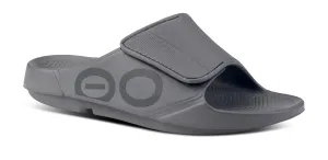 OOFOS Men's OOahh Sport Flex Slide - Slate