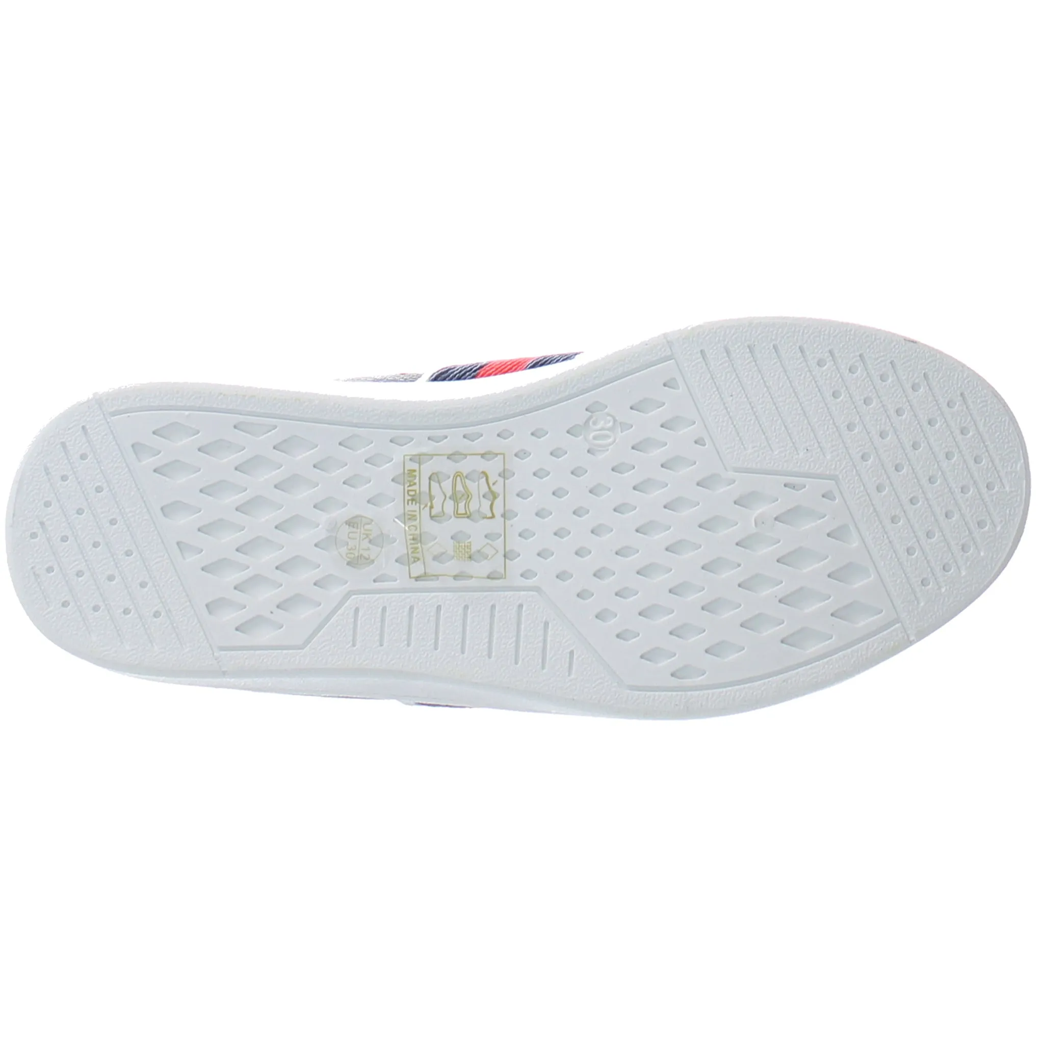 Penguin Plane Kids Navy Trainers