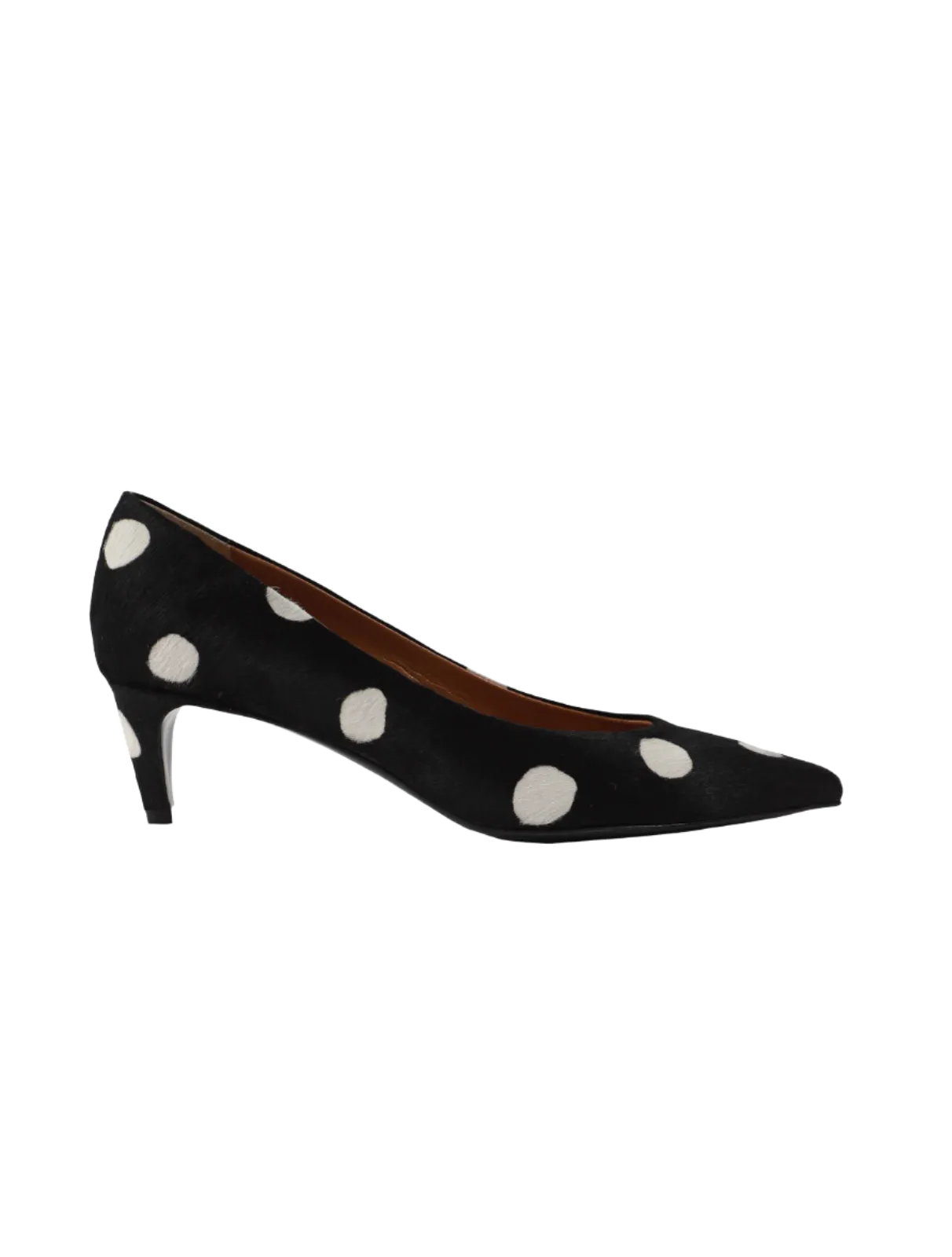 Polka Dot Fur Heels