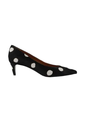 Polka Dot Fur Heels