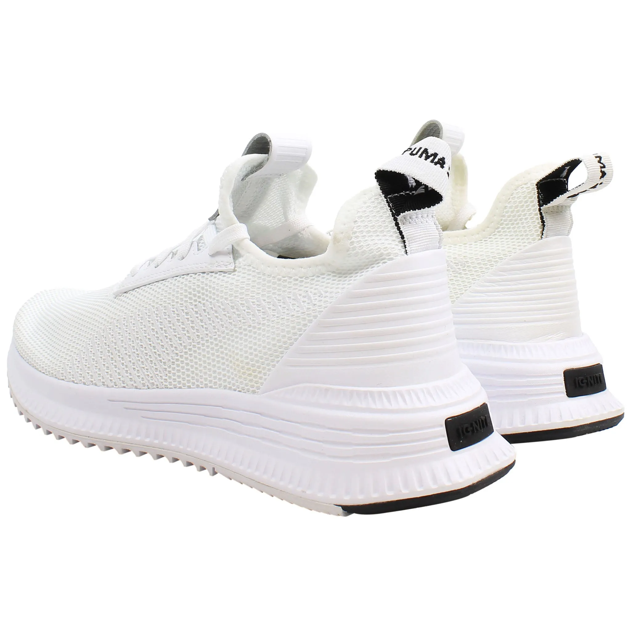 Puma Avid Non Knit Mens White Running Shoes