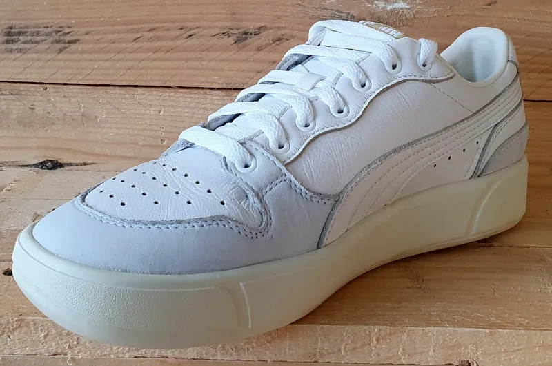 Puma Sky LX Low Leather Trainers UK8/US9/EU42 374117-01 White/Cream