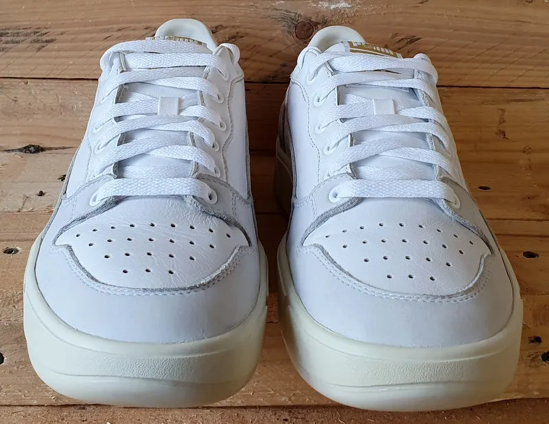 Puma Sky LX Low Leather Trainers UK8/US9/EU42 374117-01 White/Cream