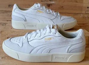 Puma Sky LX Low Leather Trainers UK8/US9/EU42 374117-01 White/Cream