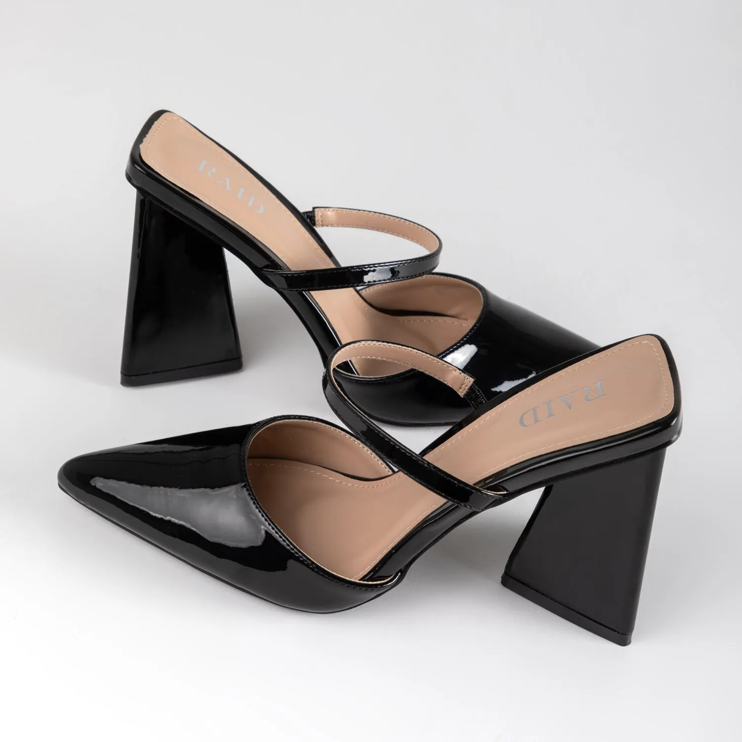 RAID Nima Mule in Black Patent