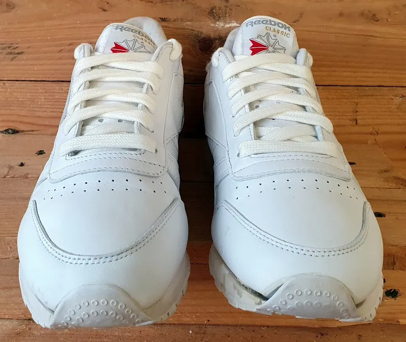 Reebok Classic Low Leather Trainers UK9/US11.5/EU43 059503 White/Grey/Red