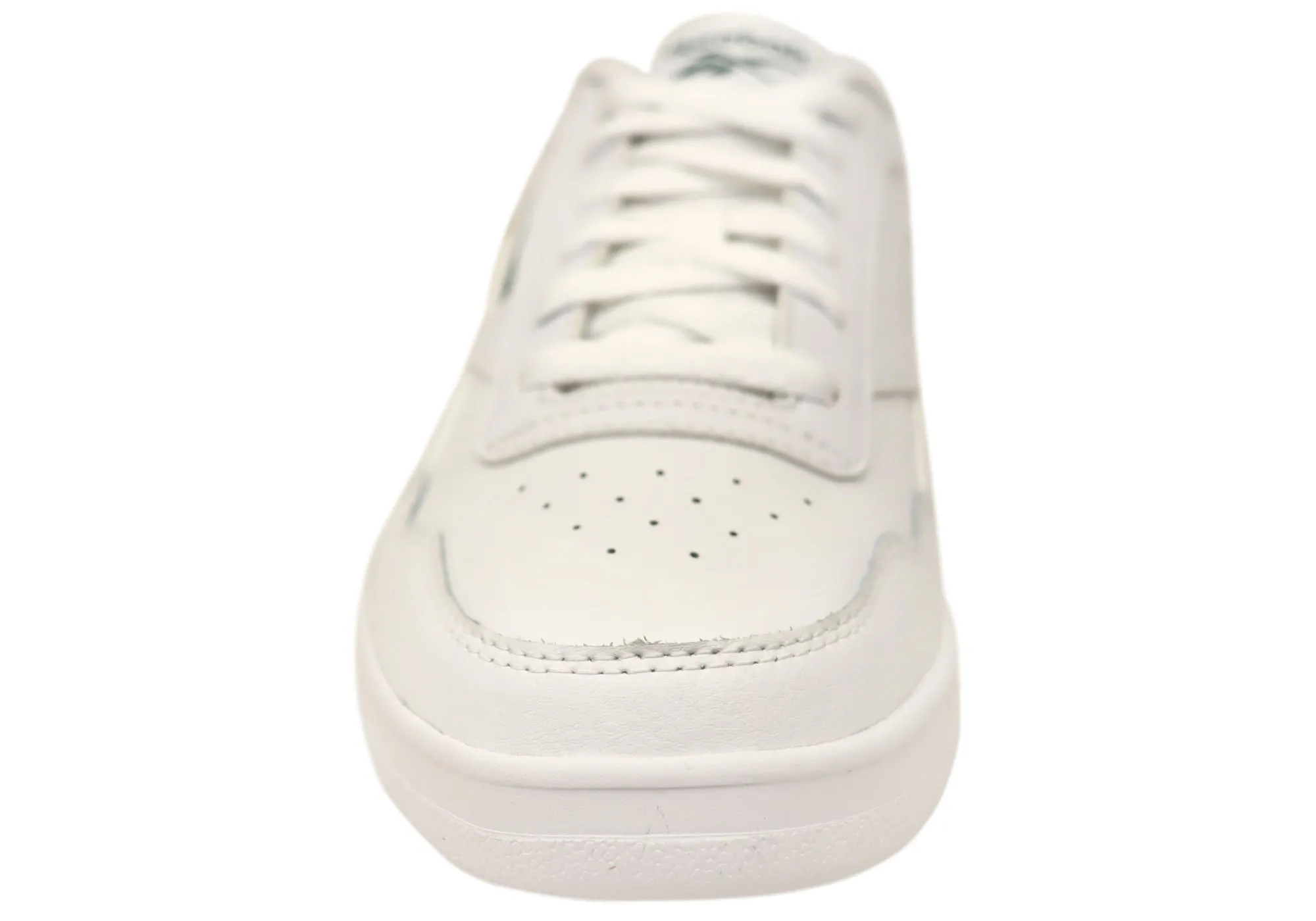 Reebok Court Advance Womens Comfortable White Lace Up Sneakers