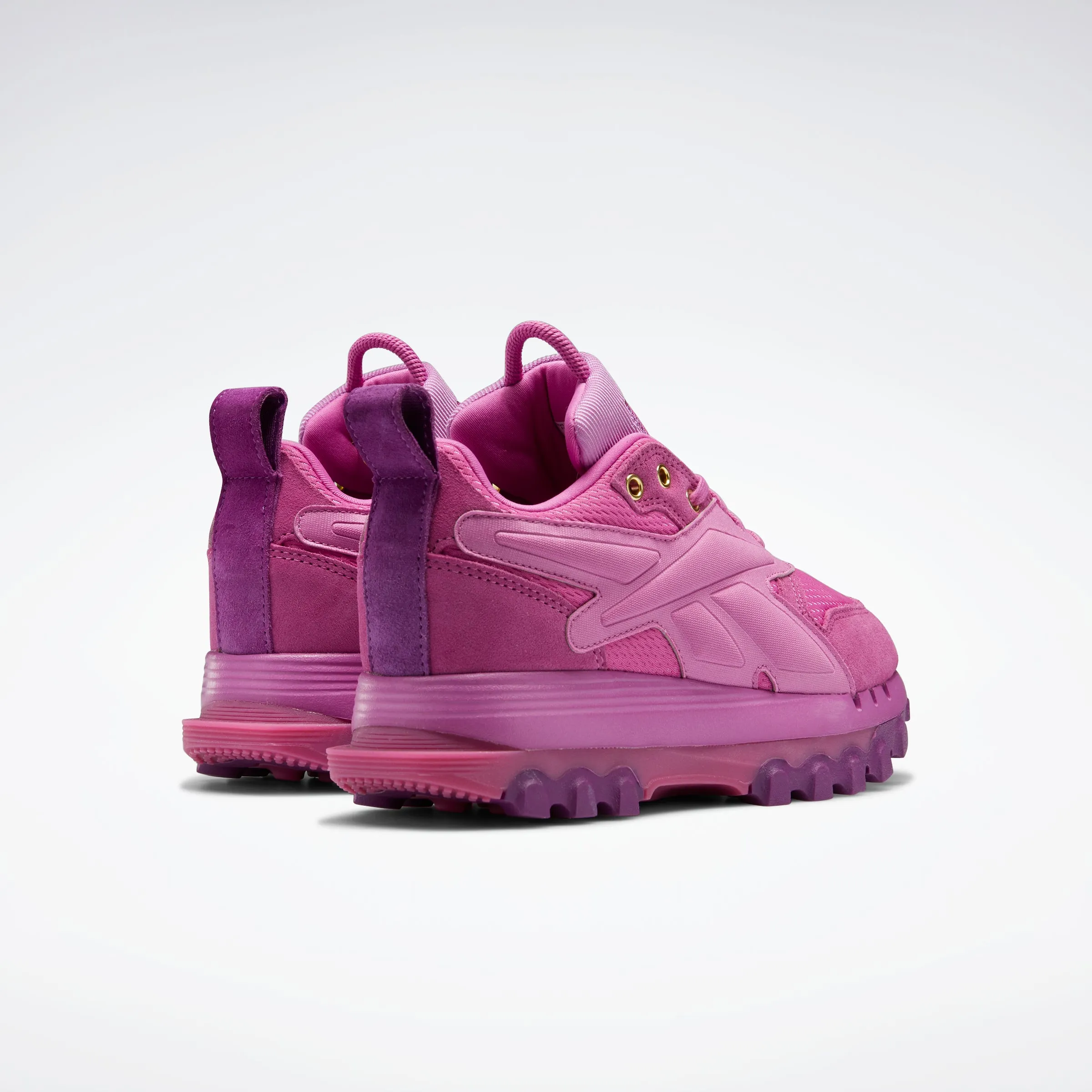 Reebok Footwear Women Cardi B Classic Leather V2 Shoes Ultrab/Auberg/Magold