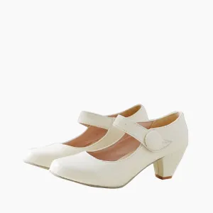 Round-Toe, Slip-On : Court Shoes for Women