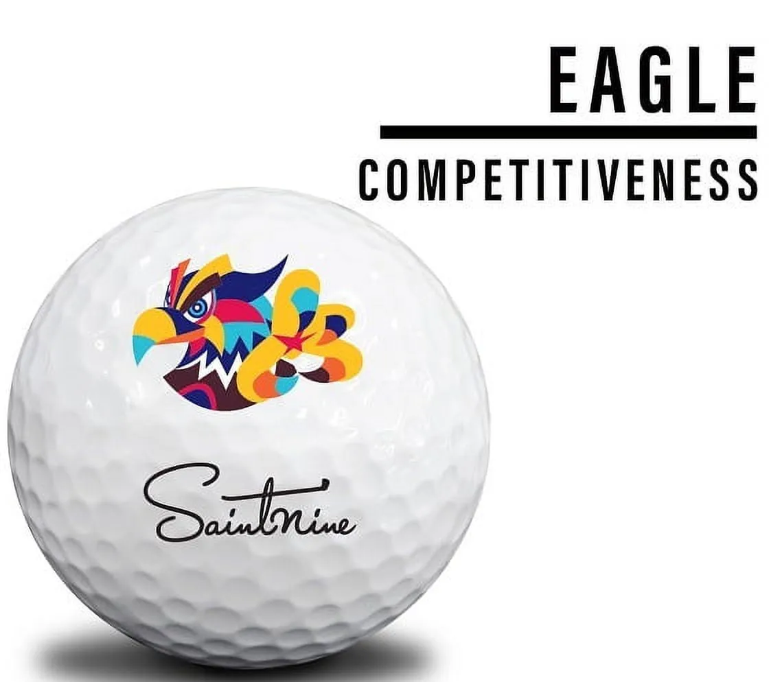 Saintnine U-Pro Tour Golf Balls White
