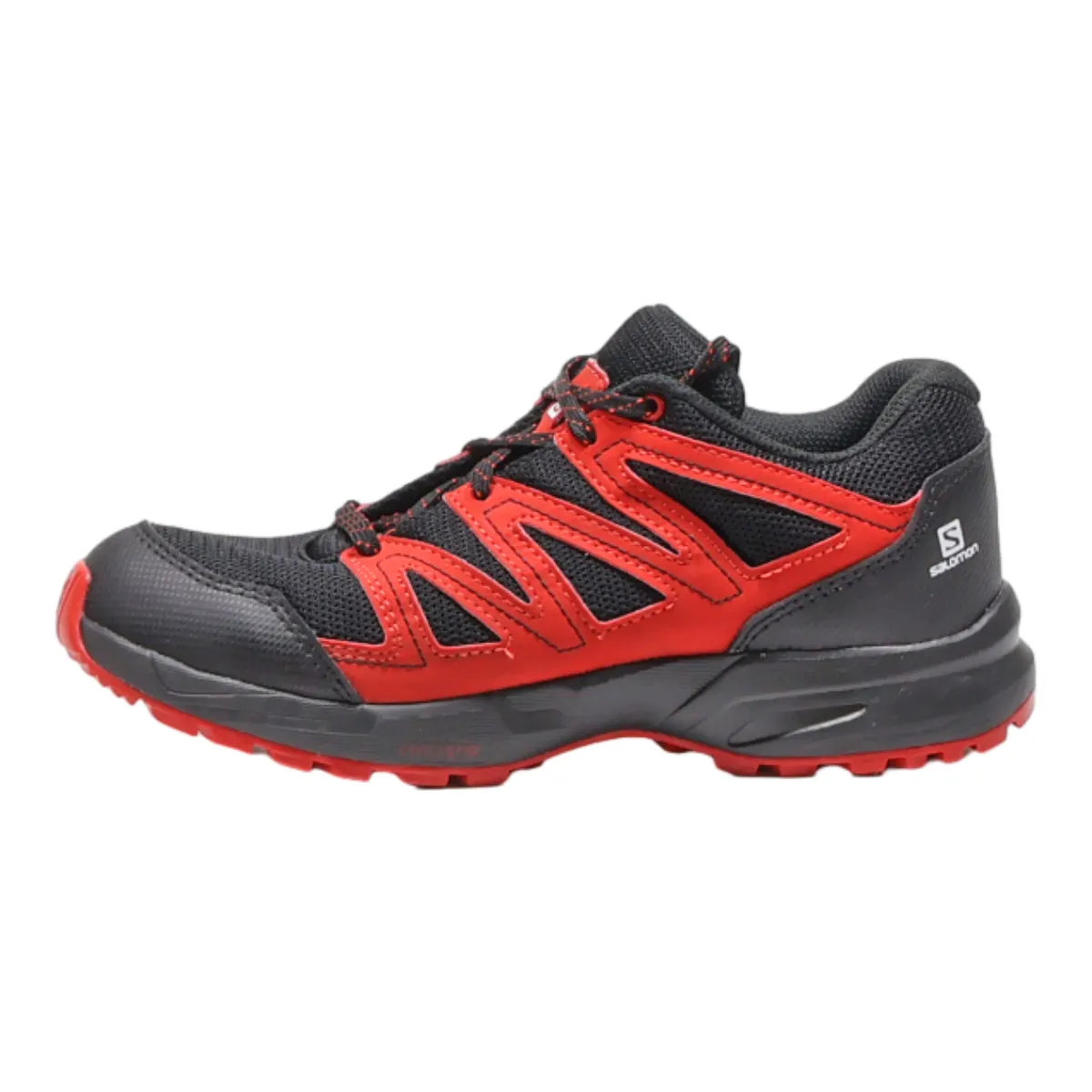 SALOMON Sneaker Trainers Black Synthetic Boys UK 3.5