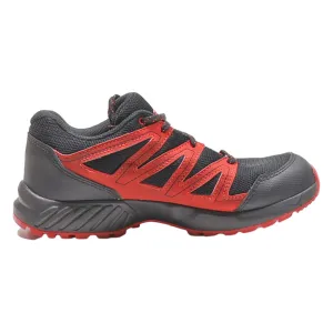 SALOMON Sneaker Trainers Black Synthetic Boys UK 3.5
