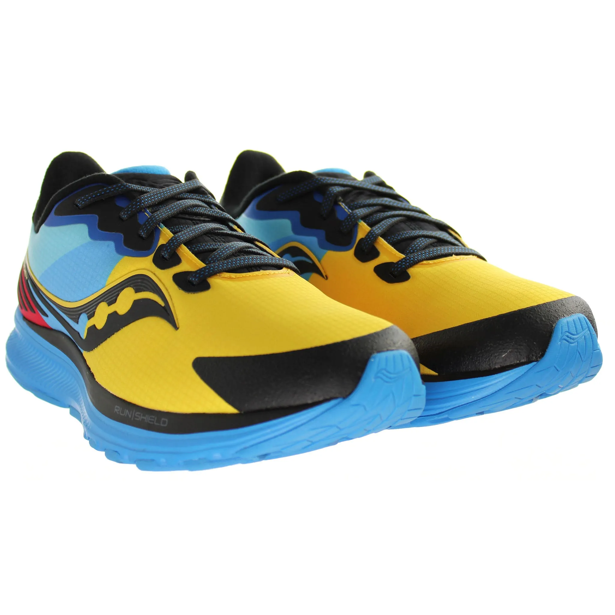 Saucony Ride 14 Runshield Womens Multicolour Running Shoes