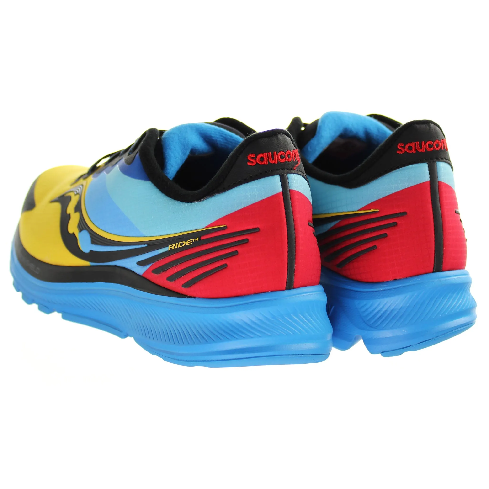 Saucony Ride 14 Runshield Womens Multicolour Running Shoes