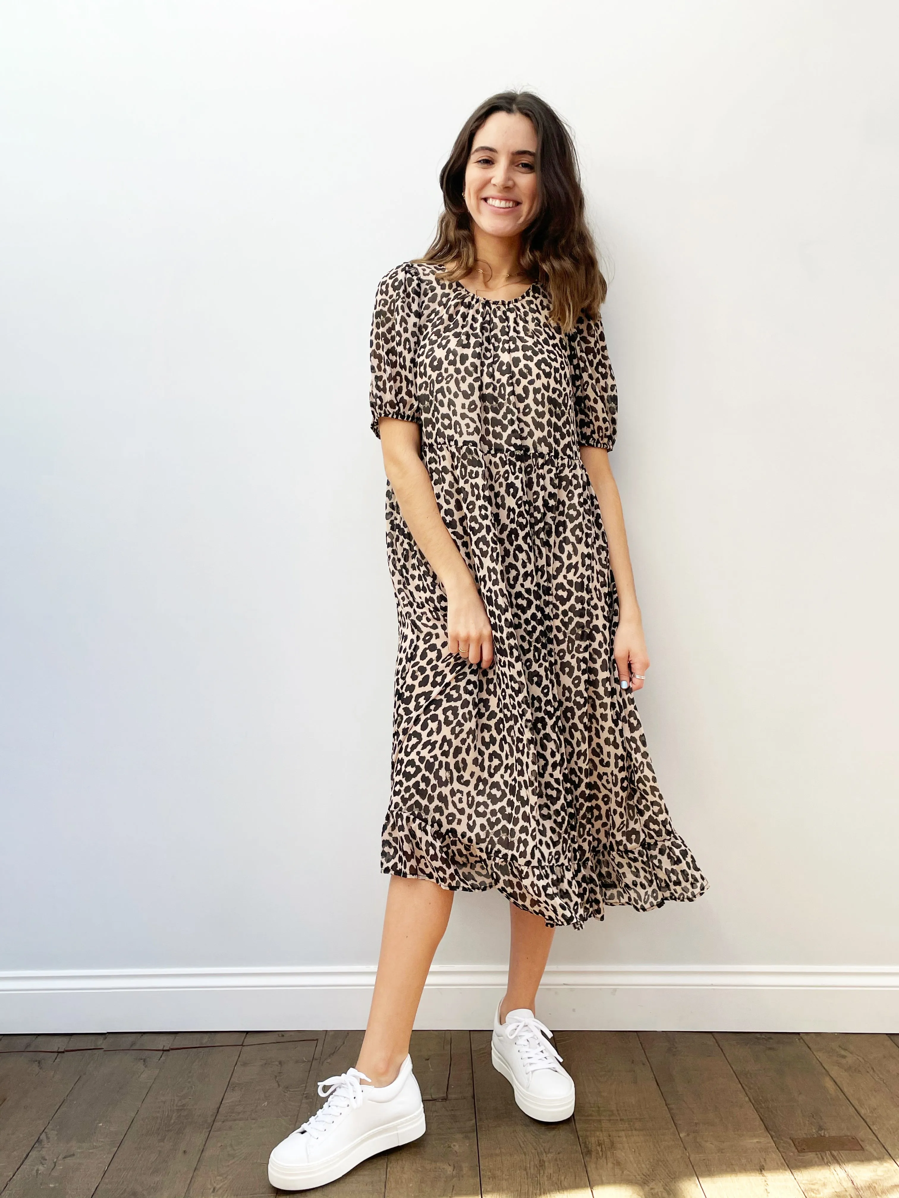 SLF Tilda Midi Dress in Smoke Grey