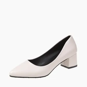 Slip-on, Pointed-Toe : Court Shoes for Women