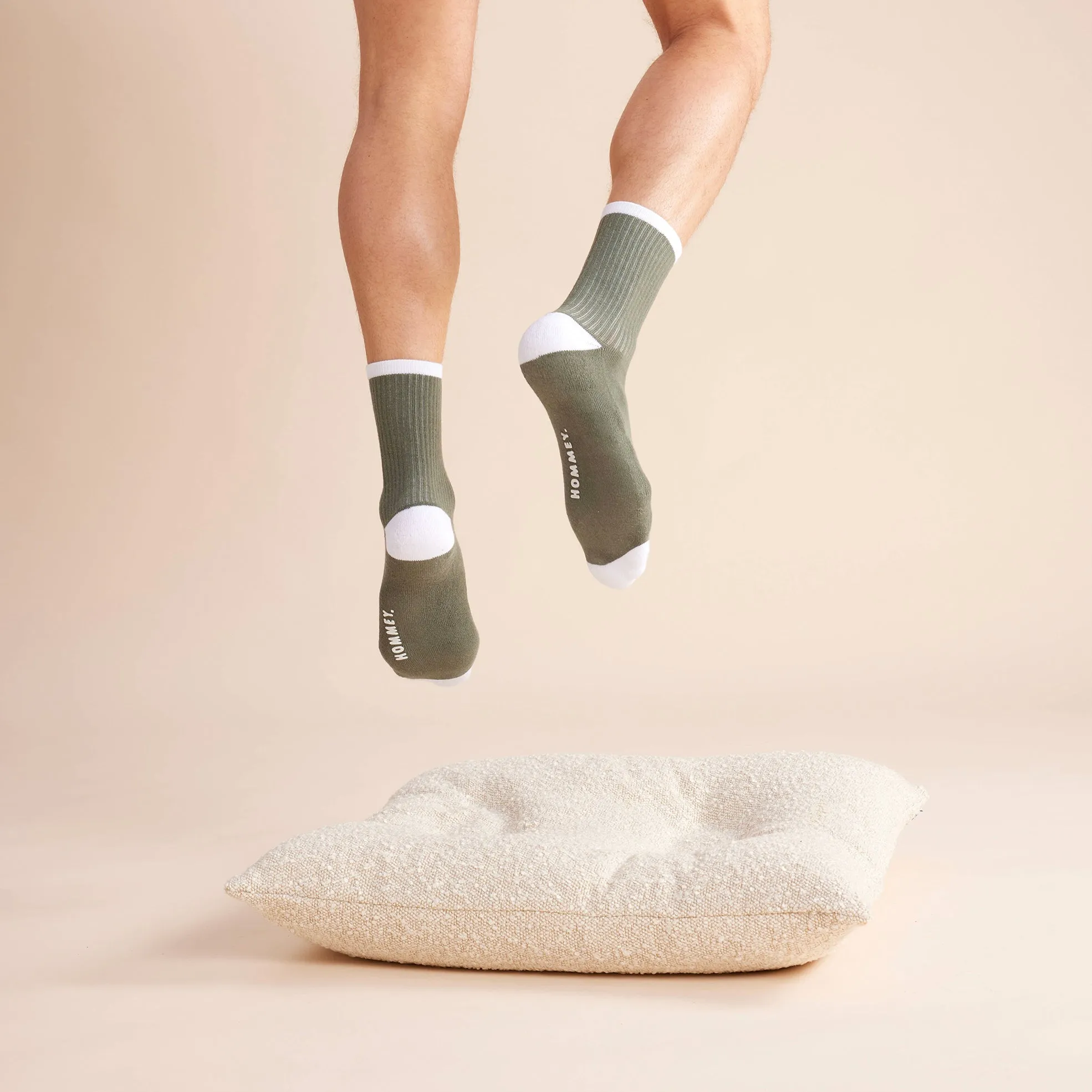 Socks 2 Pack - Matcha Stripes