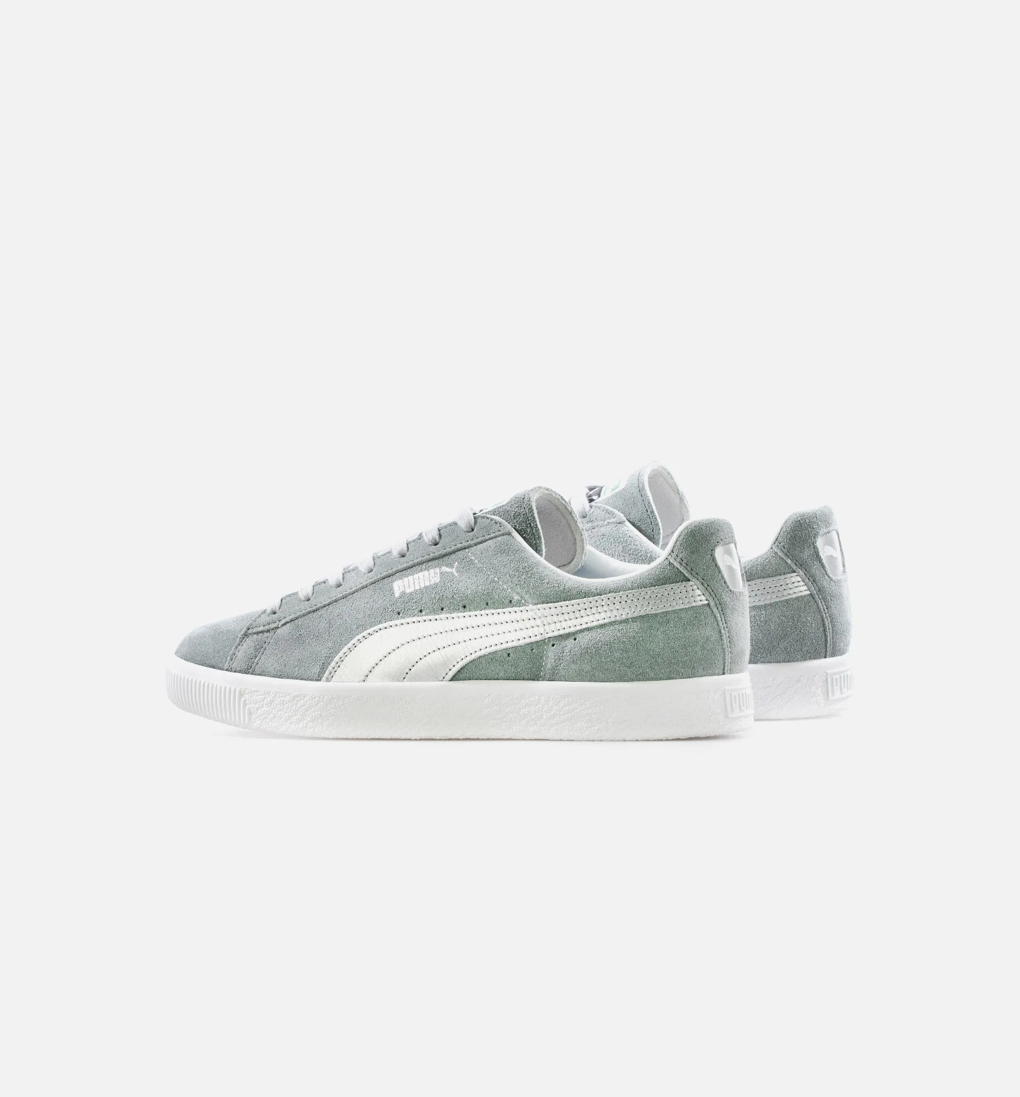 Suede Vintage Made In Japan Quarry Silver Mens Lifestyle Shoe - Grey/Silver