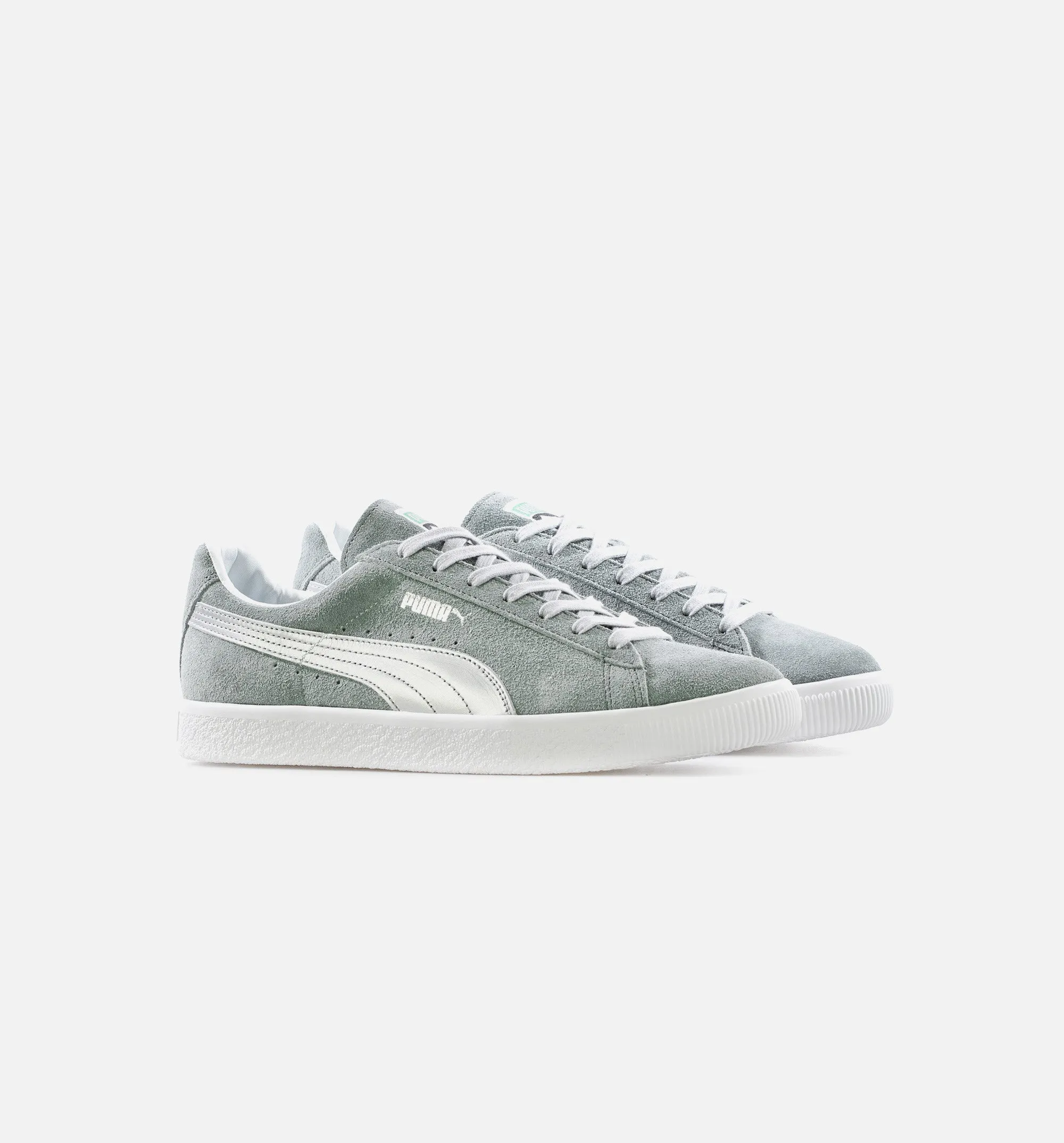 Suede Vintage Made In Japan Quarry Silver Mens Lifestyle Shoe - Grey/Silver