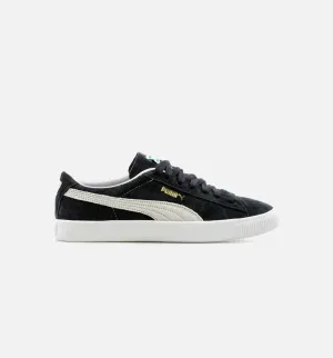 Suede VTG Mens Lifestyle Shoe - Black/White