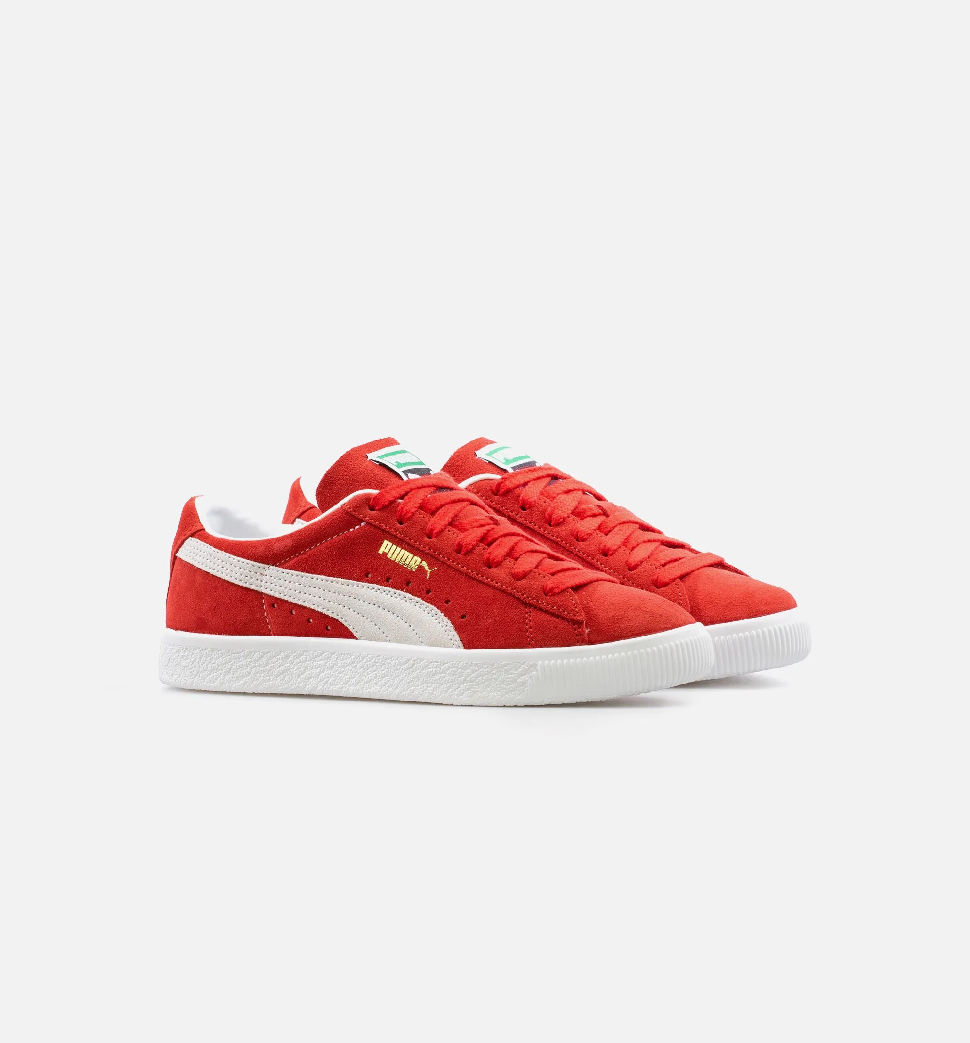 Suede VTG Mens Lifestyle Shoe - Red/White