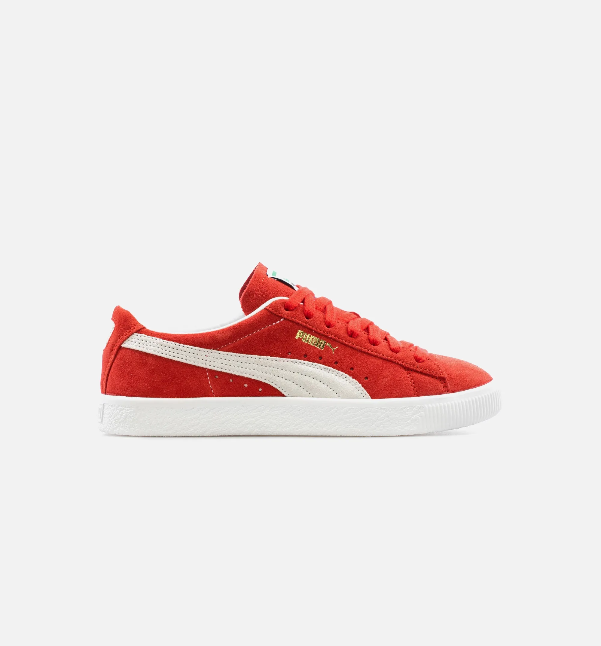 Suede VTG Mens Lifestyle Shoe - Red/White