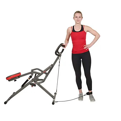 Sunny Health & Fitness Row-N-Ride PRO™ Squat Assist Trainer - SF-A020052