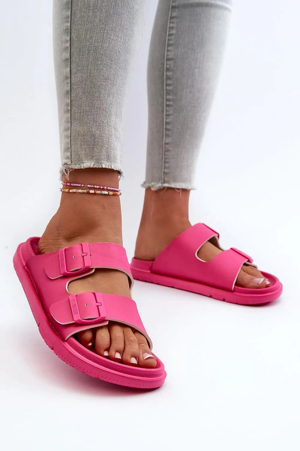 TEEK - Double Buckle Strap Foam Sandals