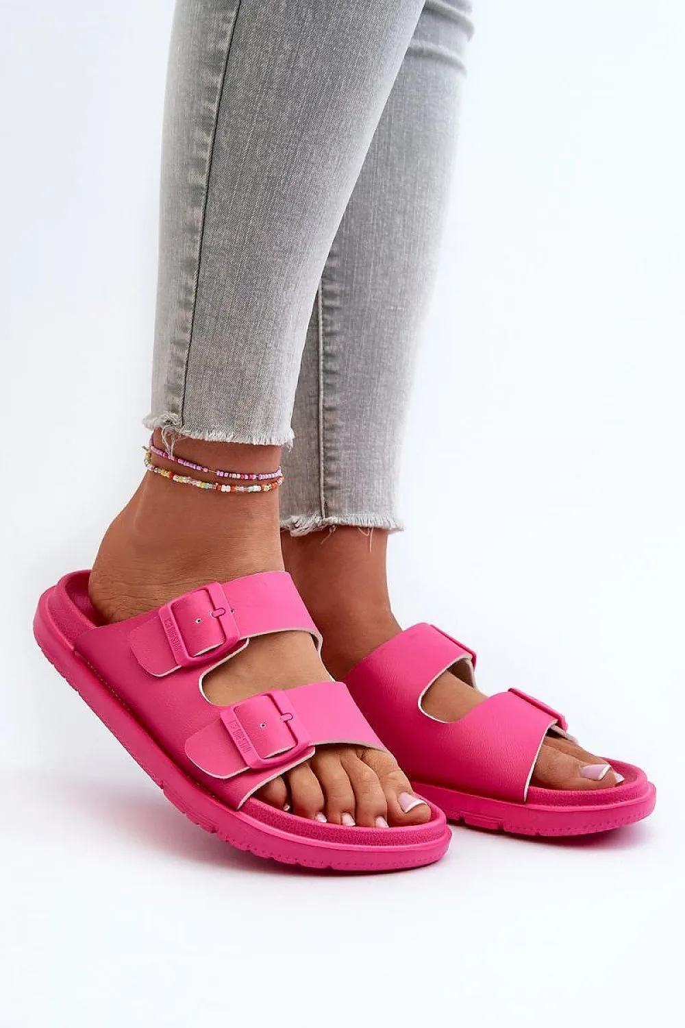 TEEK - Double Buckle Strap Foam Sandals
