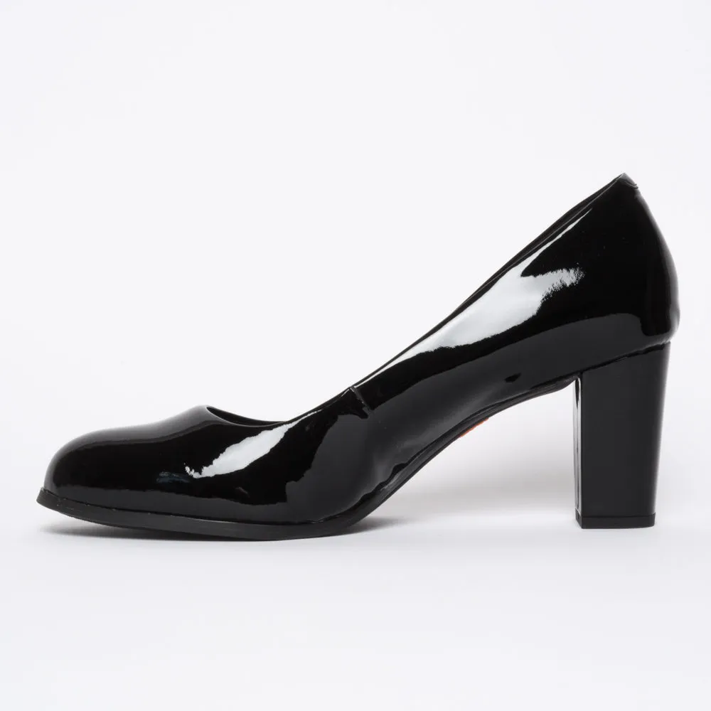 The Tall Pump Black Patent