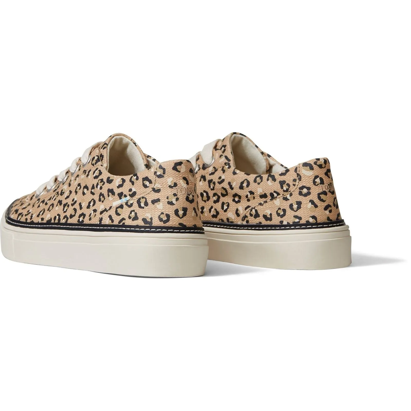 TOMS Alex Natural 93% Cotton 7% Synthetic Blend  Female Lace Ladies Shoes