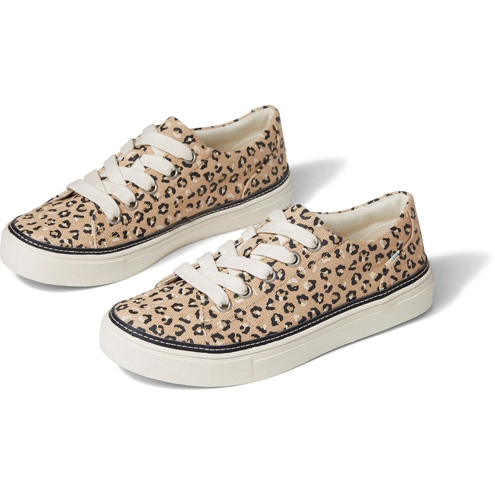 TOMS Alex Natural 93% Cotton 7% Synthetic Blend  Female Lace Ladies Shoes