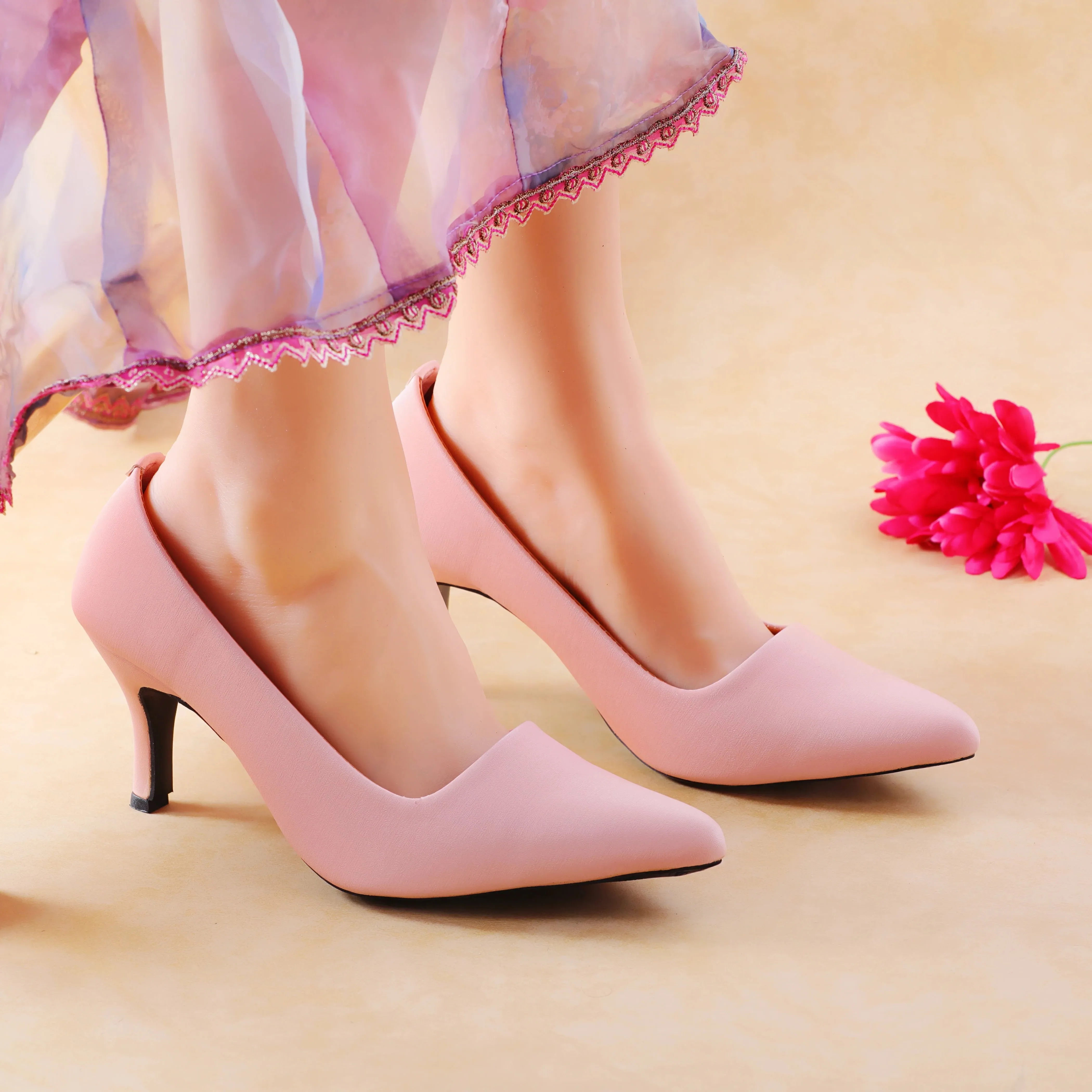 Torres Pink women stiletto heels