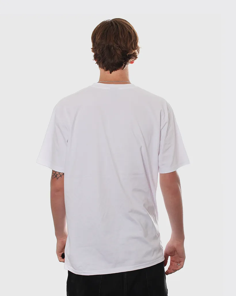 Trainers Skate Shop Day Tee - White
