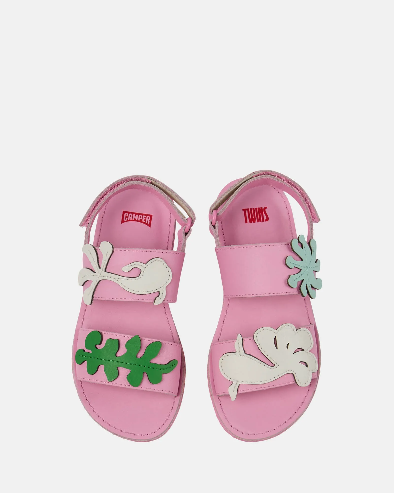 Twins Coral Sandals Youth Pastel Pink