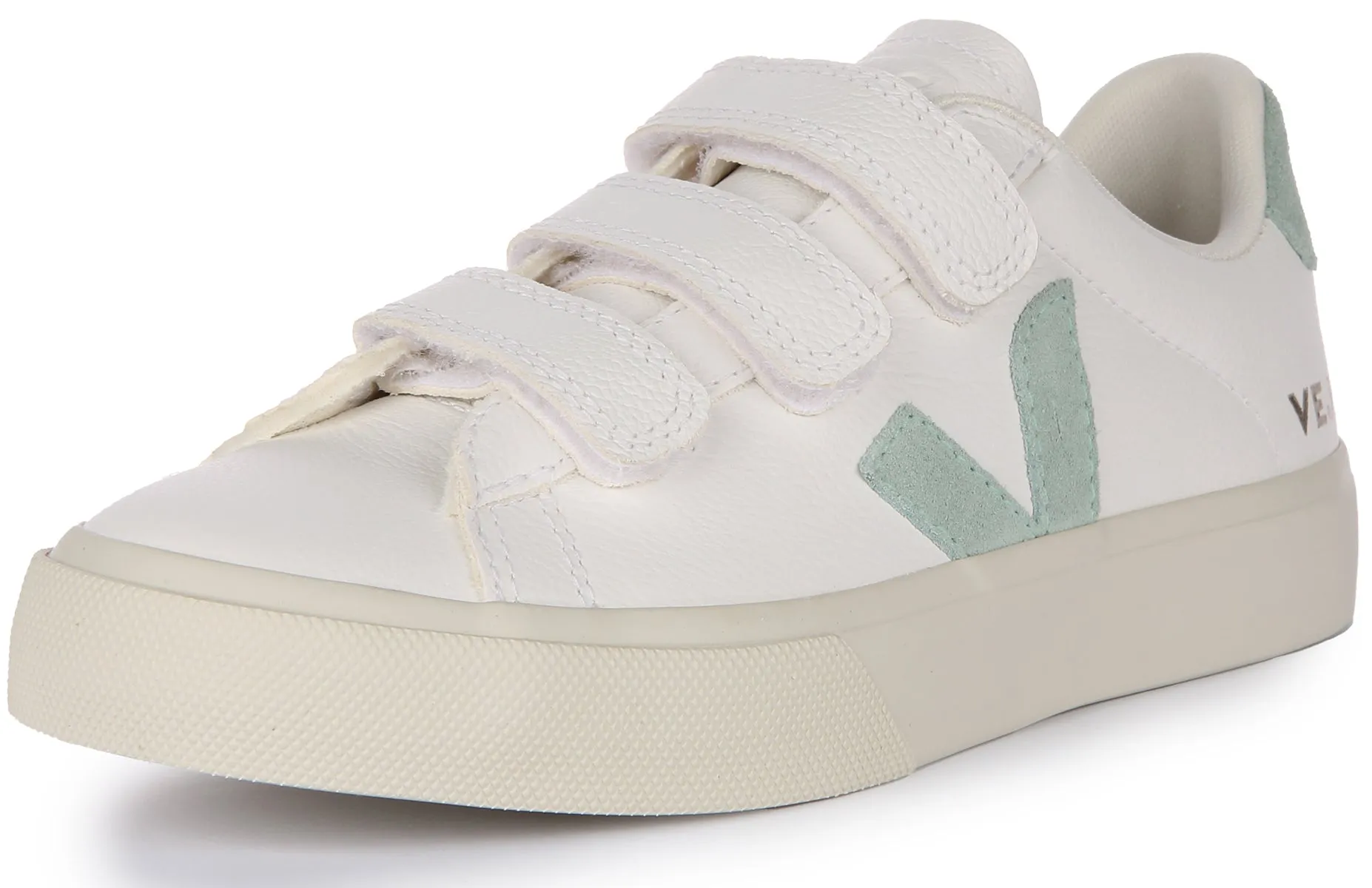 Veja Recife Chromfre In White Green For Women