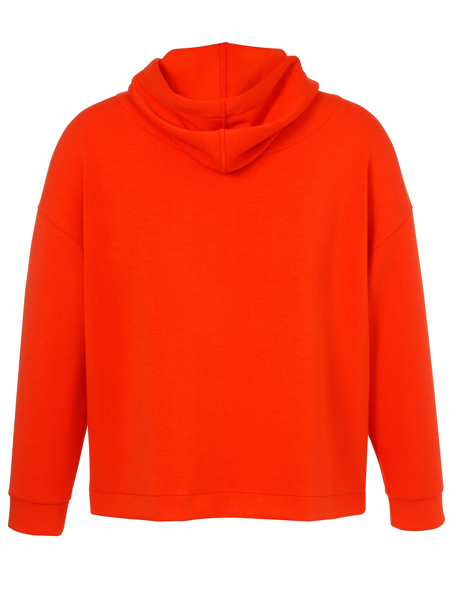 Via Appia Due Hooded Jacket in Orange