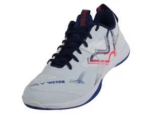 Victor [S50 AB White] Court Shoes