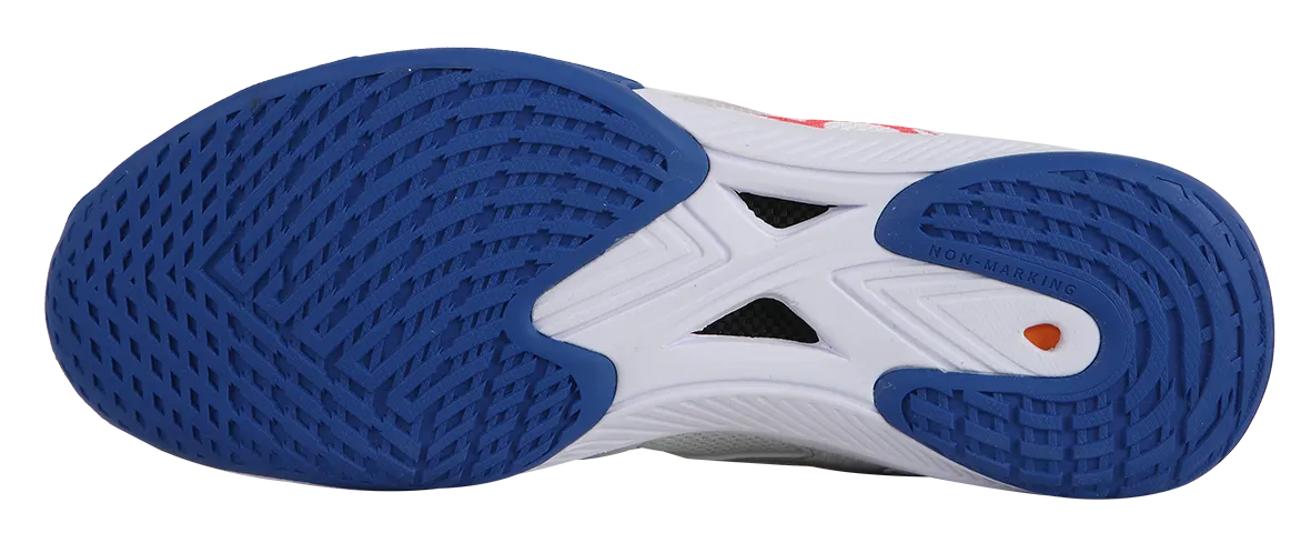Victor [S50 AB White] Court Shoes