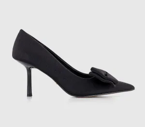 Womens Office Mariana  Bow Detail Court Shoes Black