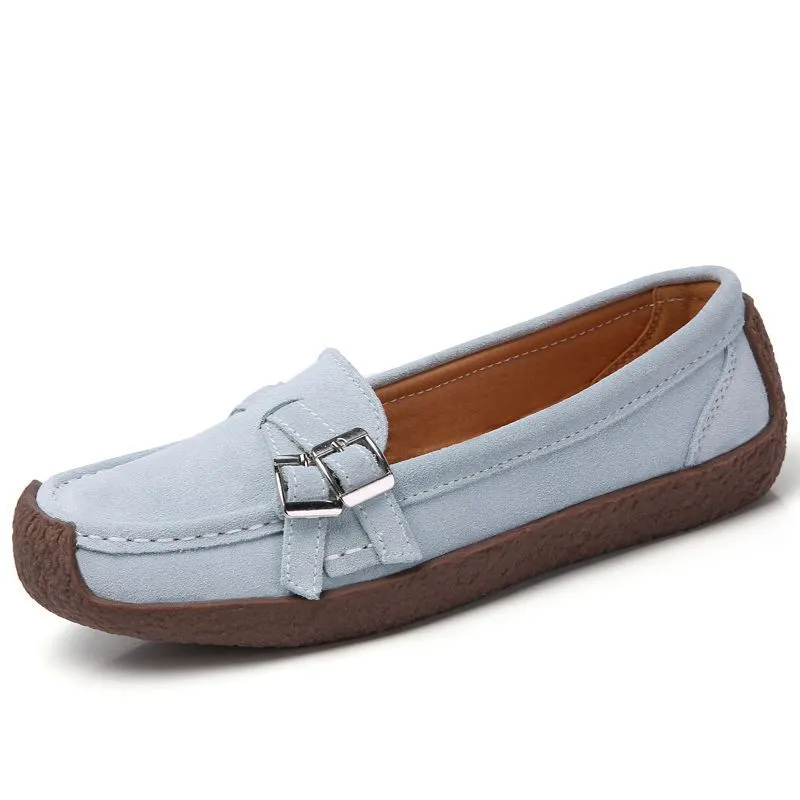 Women's Shoes Flat Slip On Large Size Shoes