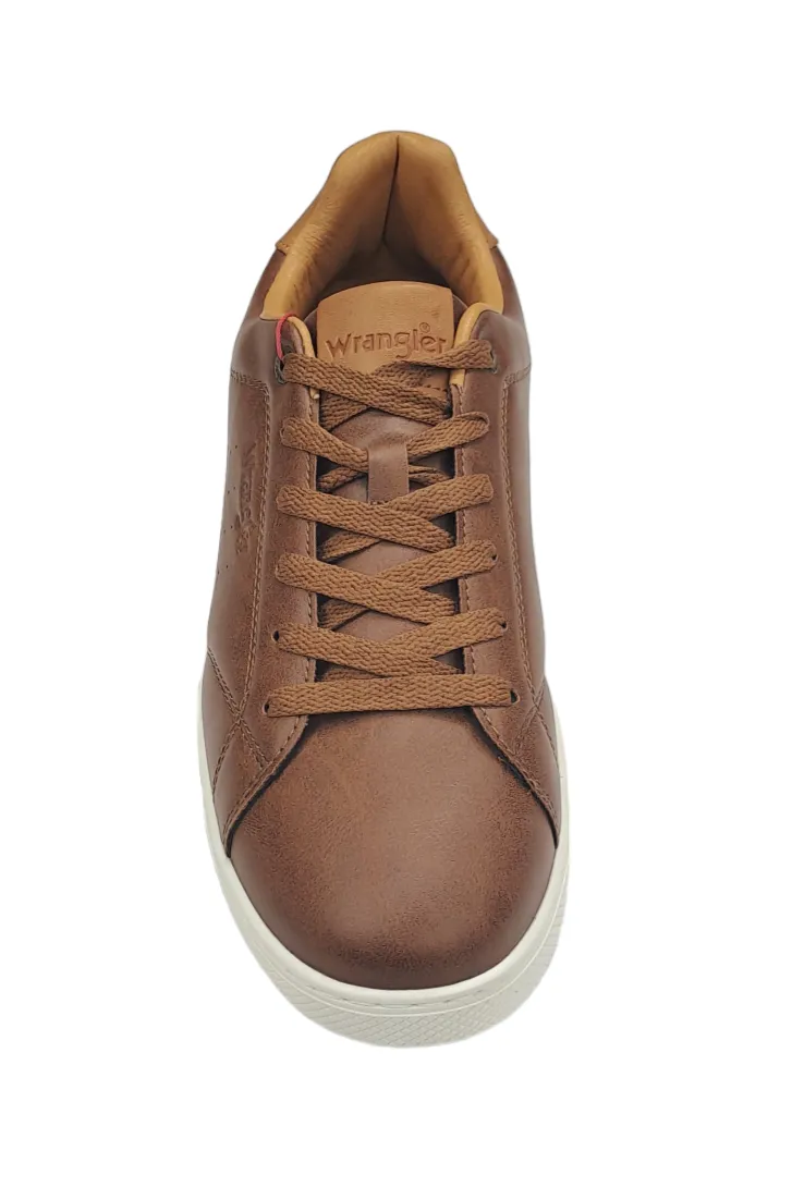 Wrangler Bennet Men Low Casual Trainer - Tortoise Shell