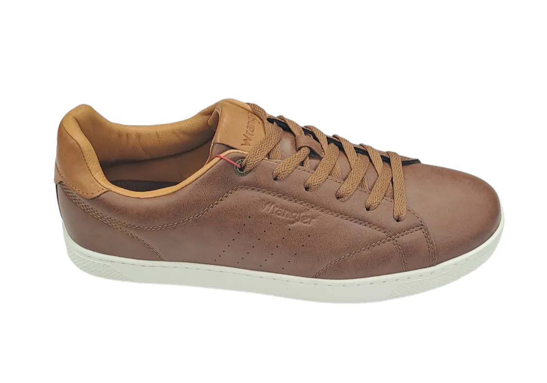 Wrangler Bennet Men Low Casual Trainer - Tortoise Shell