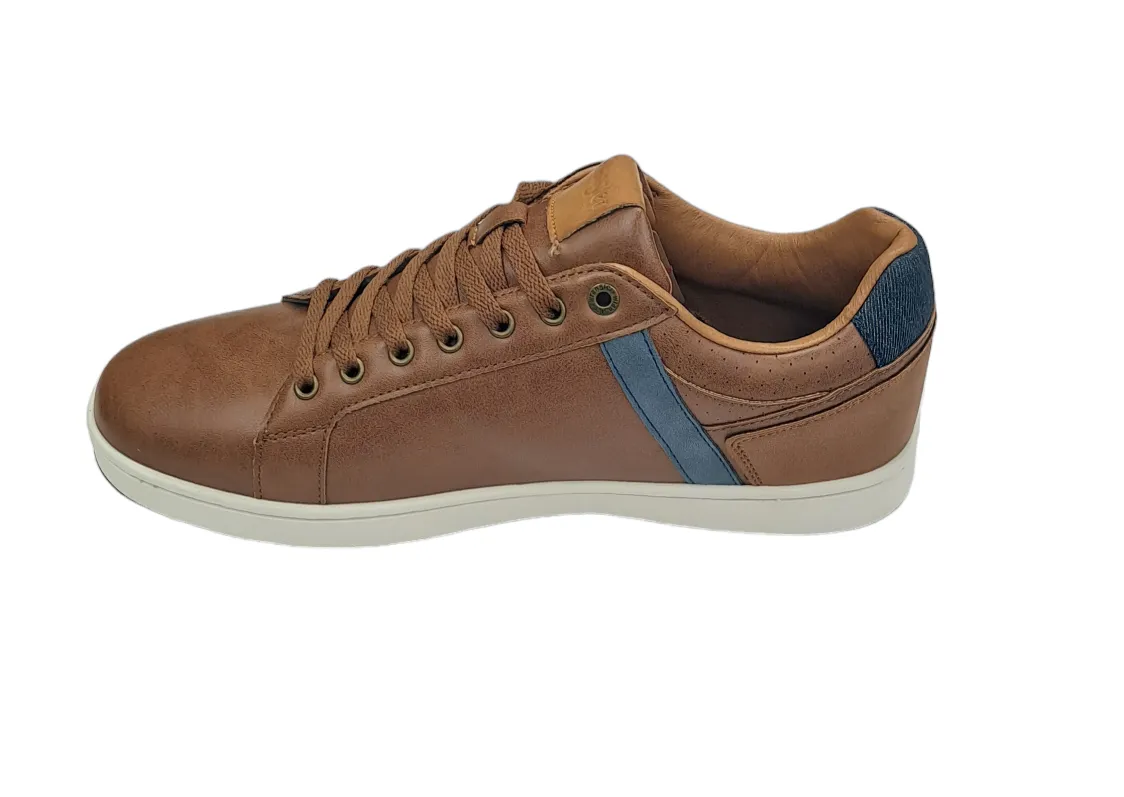 Wrangler Kit Men Low Casual Trainer - Tortoise Shell