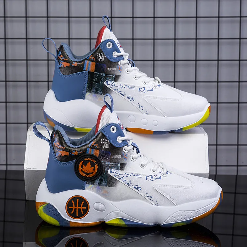 Youth Basketball Shoes Wear-resistant New Sports Casual Shoes