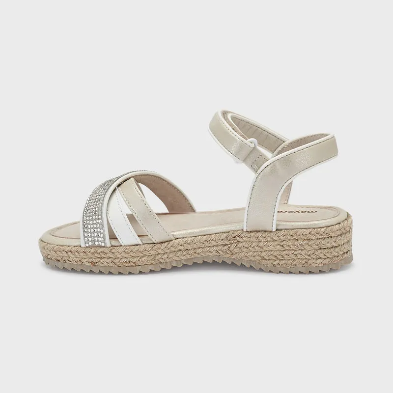 Yute Shiny Sandals by Mayoral